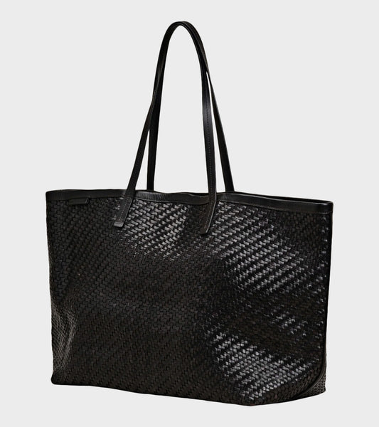 Isai Twill Shopper Bag Black