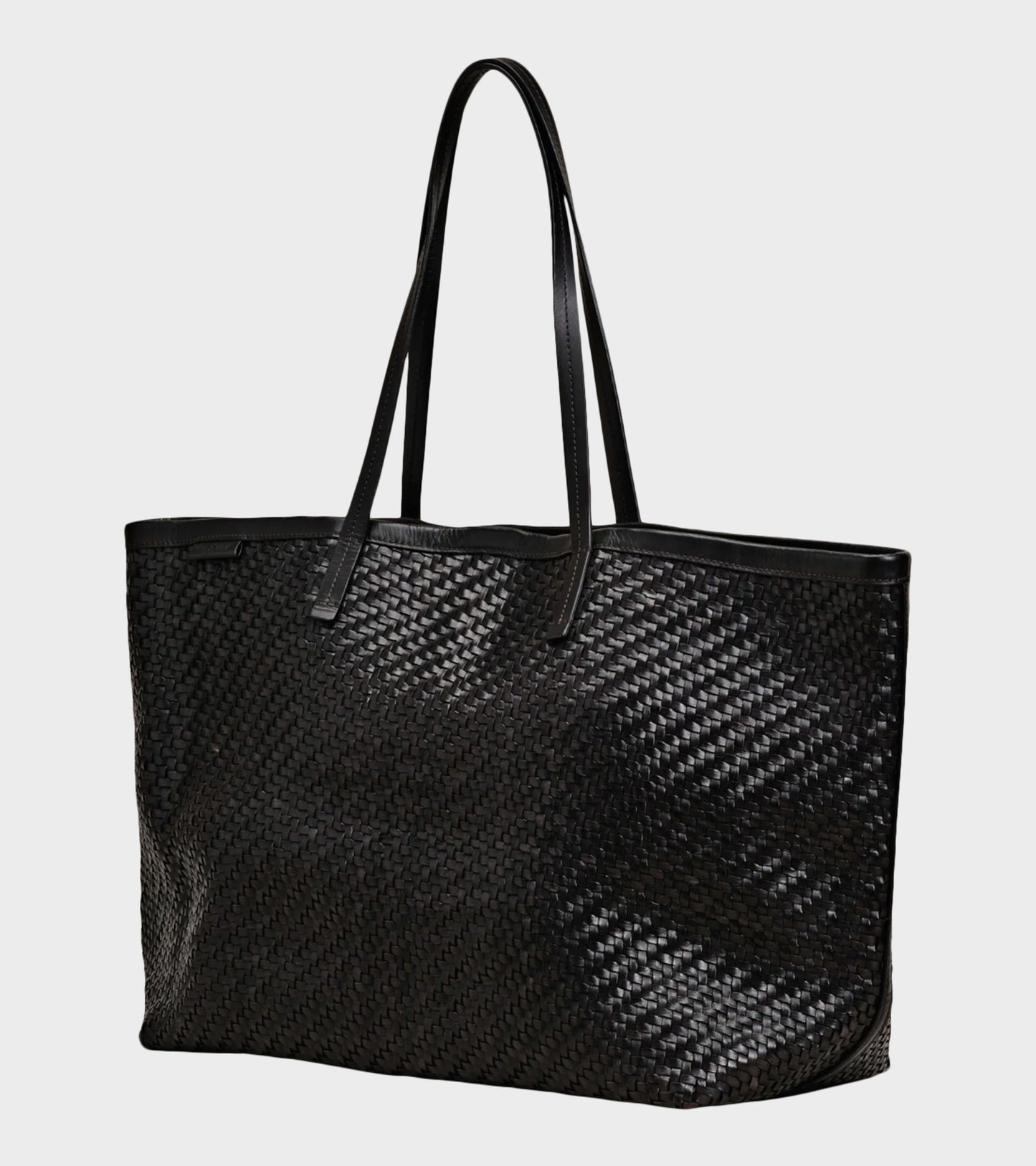 Isai Twill Shopper Bag Black