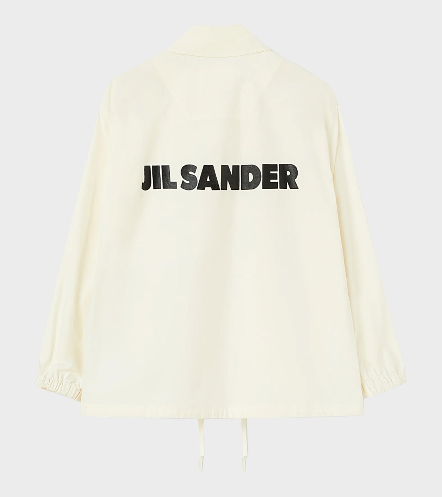 Dry Touch Cotton Poplin Logo Jacket Piuma