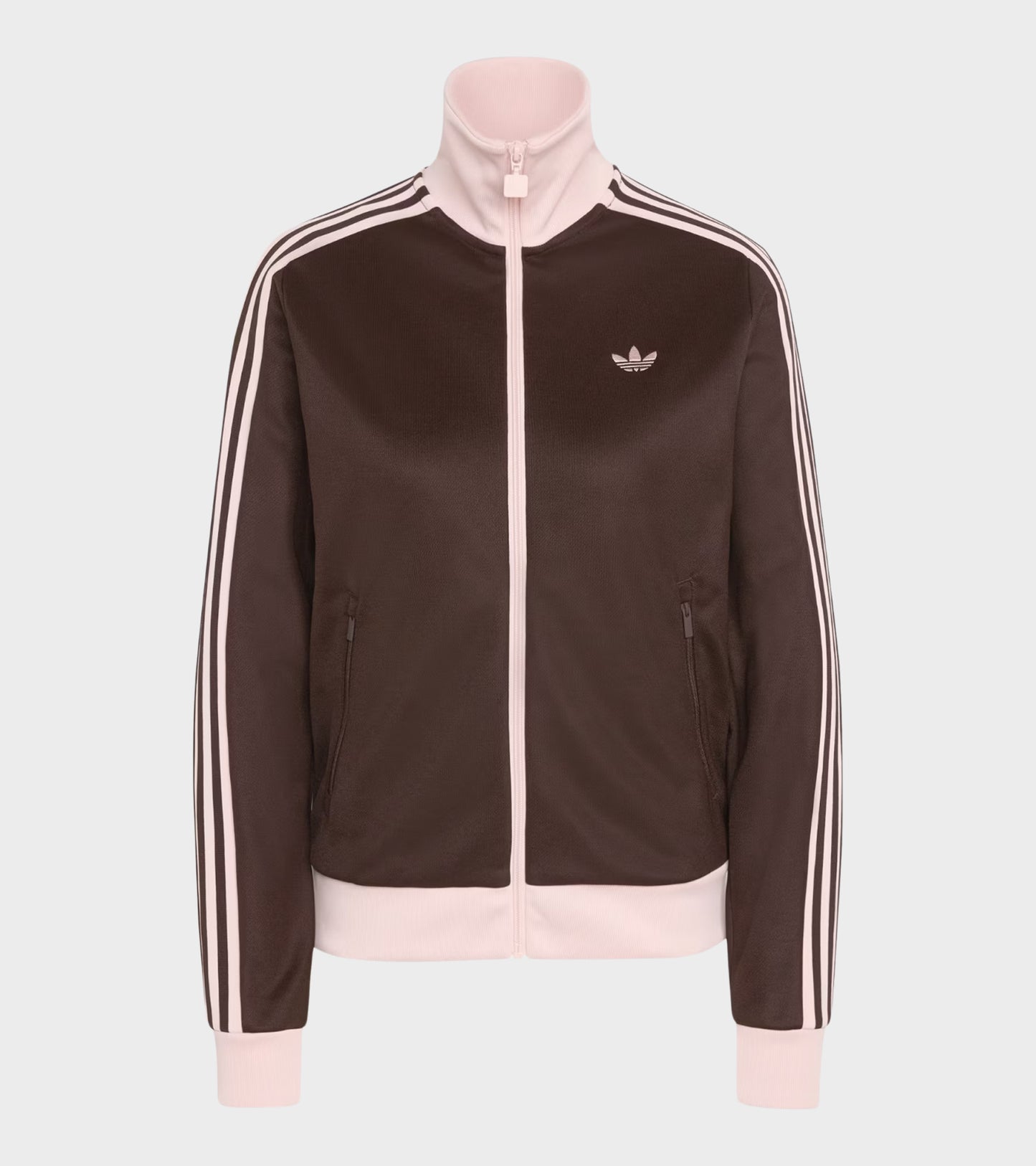 Classic Track Top Aurora Coffee/Sandy Pink