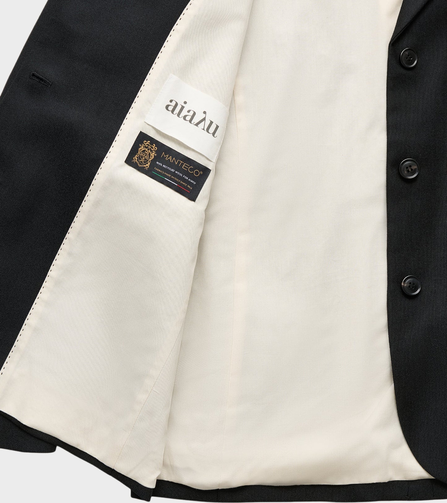 Mason Wool Blazer Black