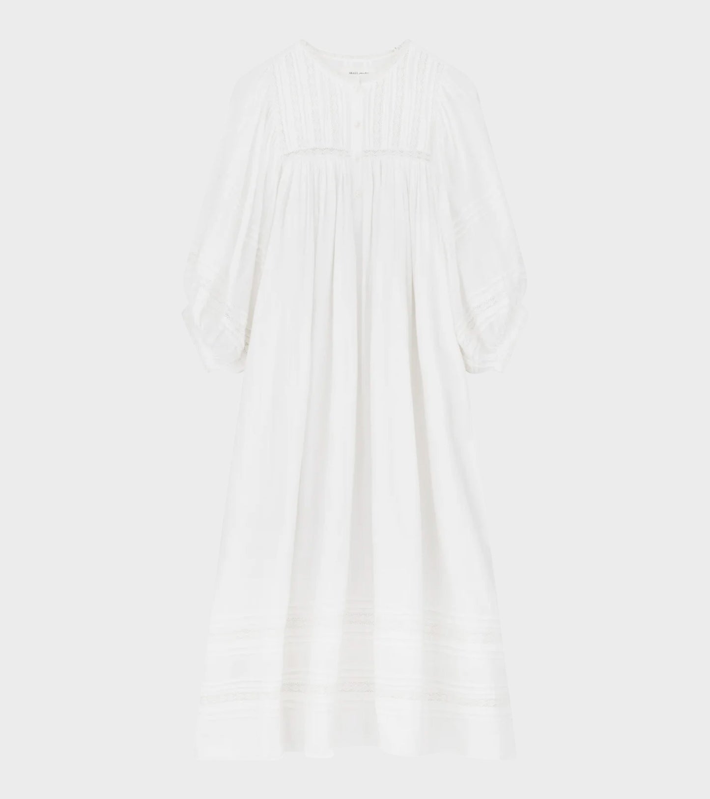 Florentine Dress Optic White