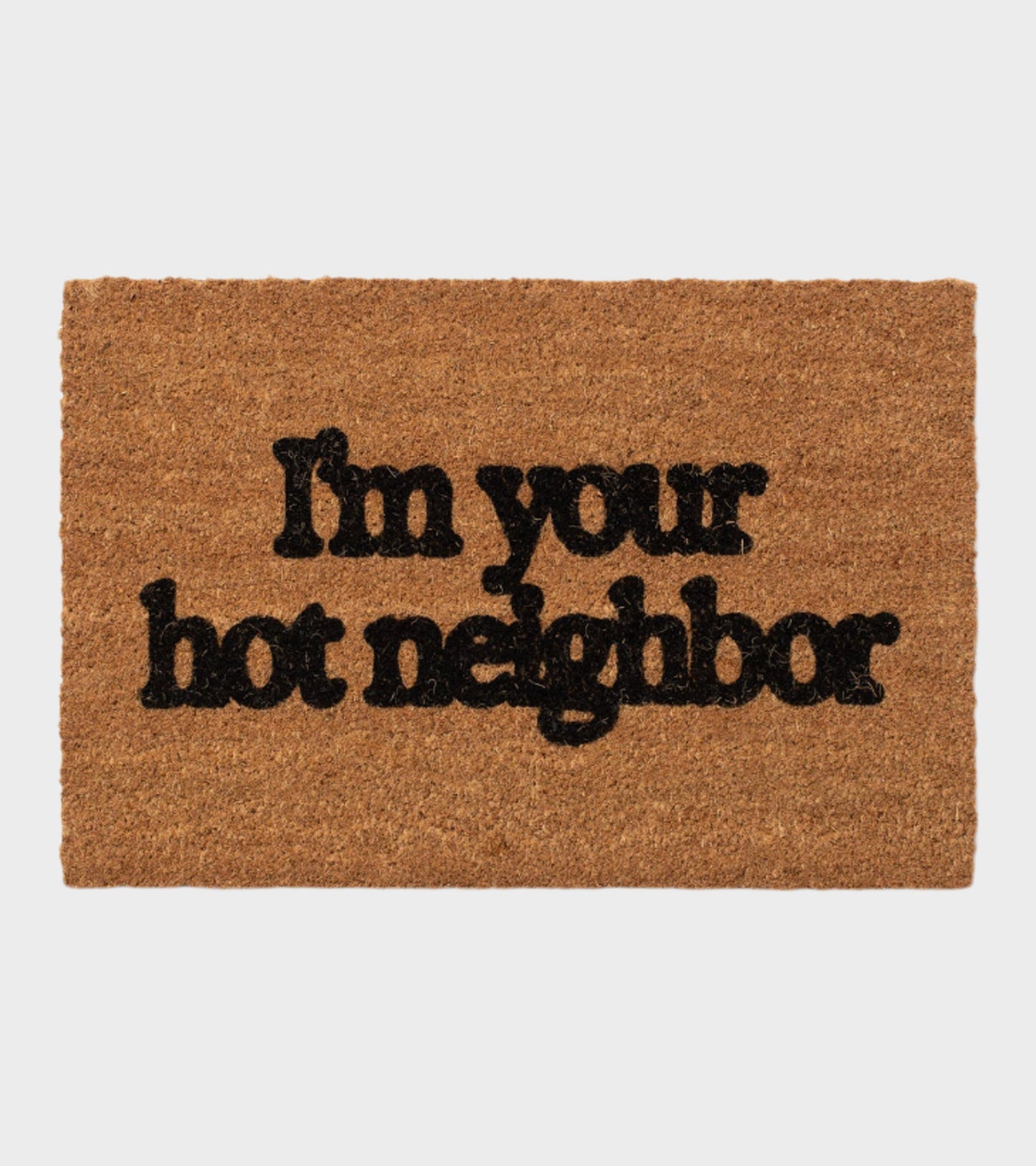 Hello Neighbor Doormat Natural
