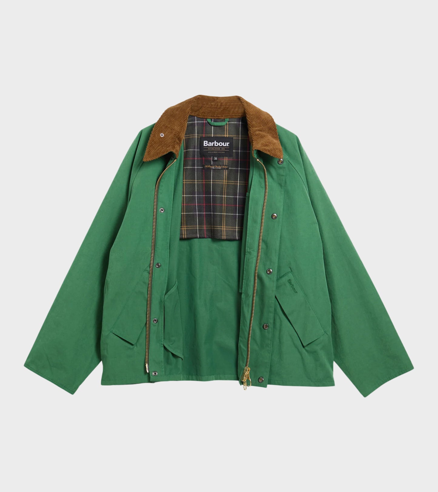Transporter Oversized Casual Jacket Racing Green