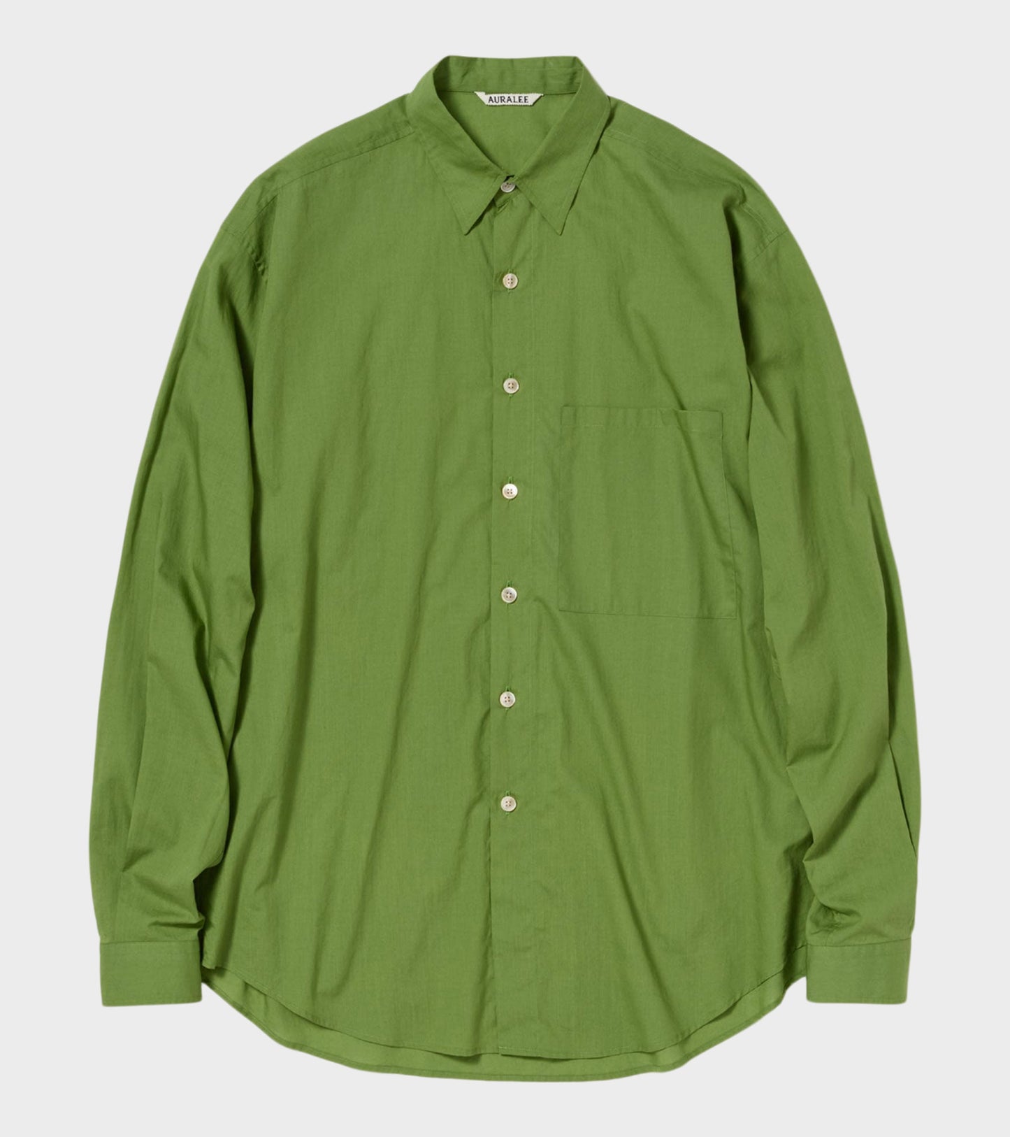 Super Fine Cotton Lawn Shirt Dusty Green