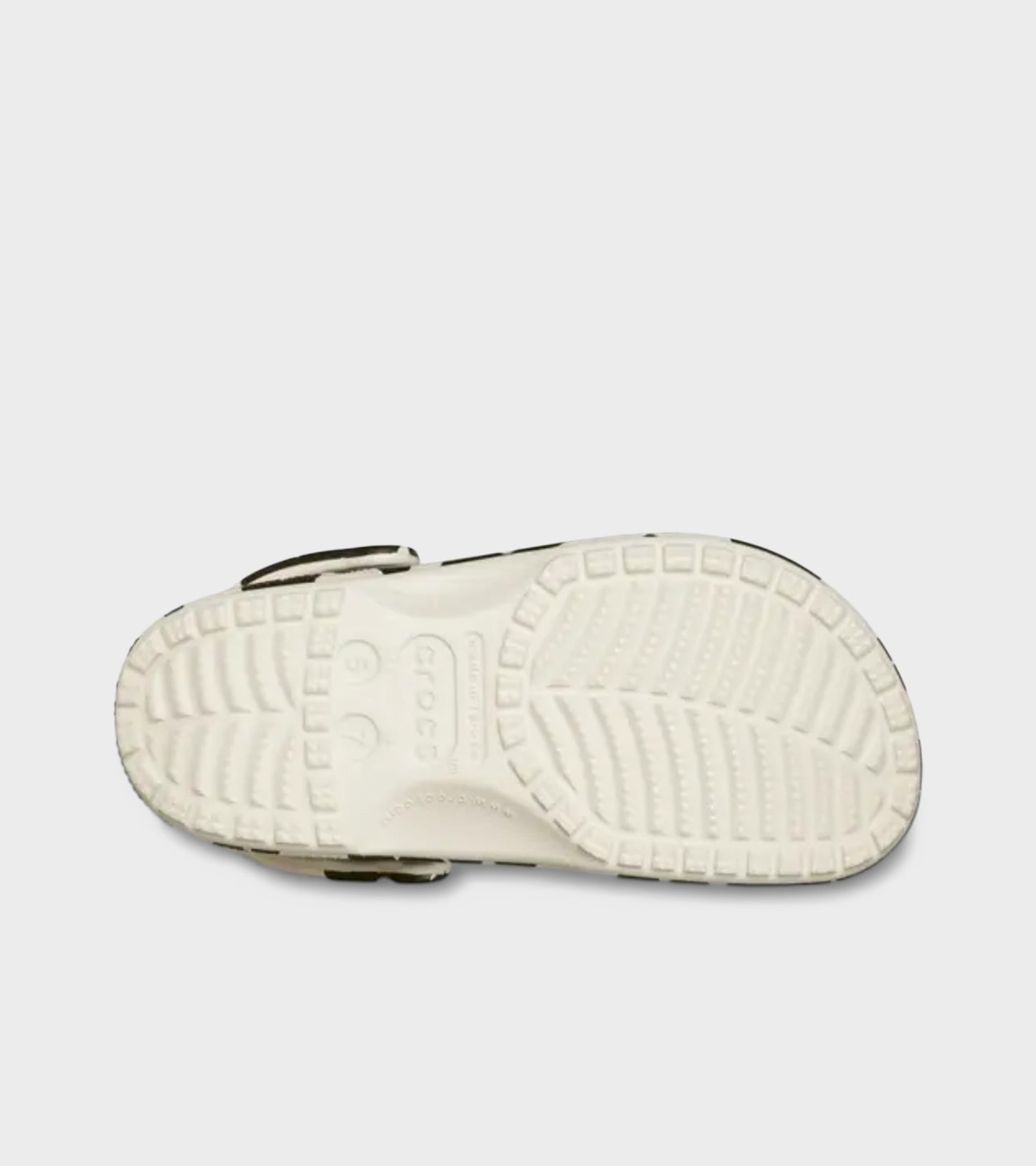 Classic Pop Petals Clog Off-white/Black