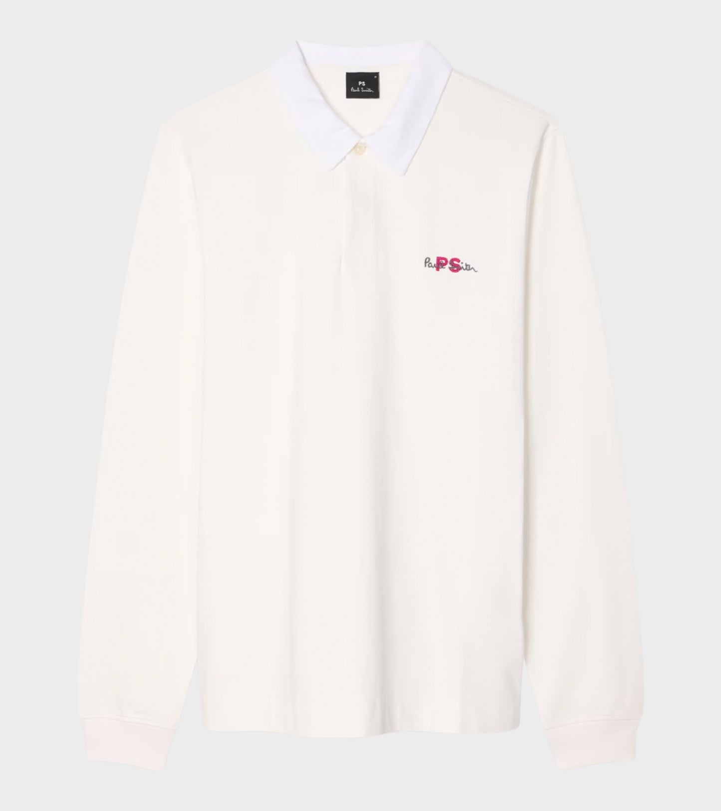 PS Logo Rugby Top White
