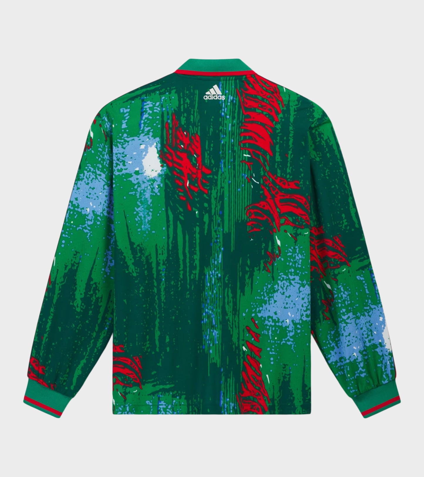 X Disney L/S Shirt Red/Bold Green/Blue