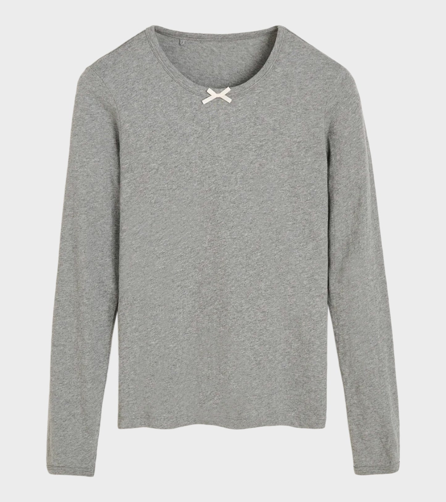 Messhu Long Sleeve Grey Melange