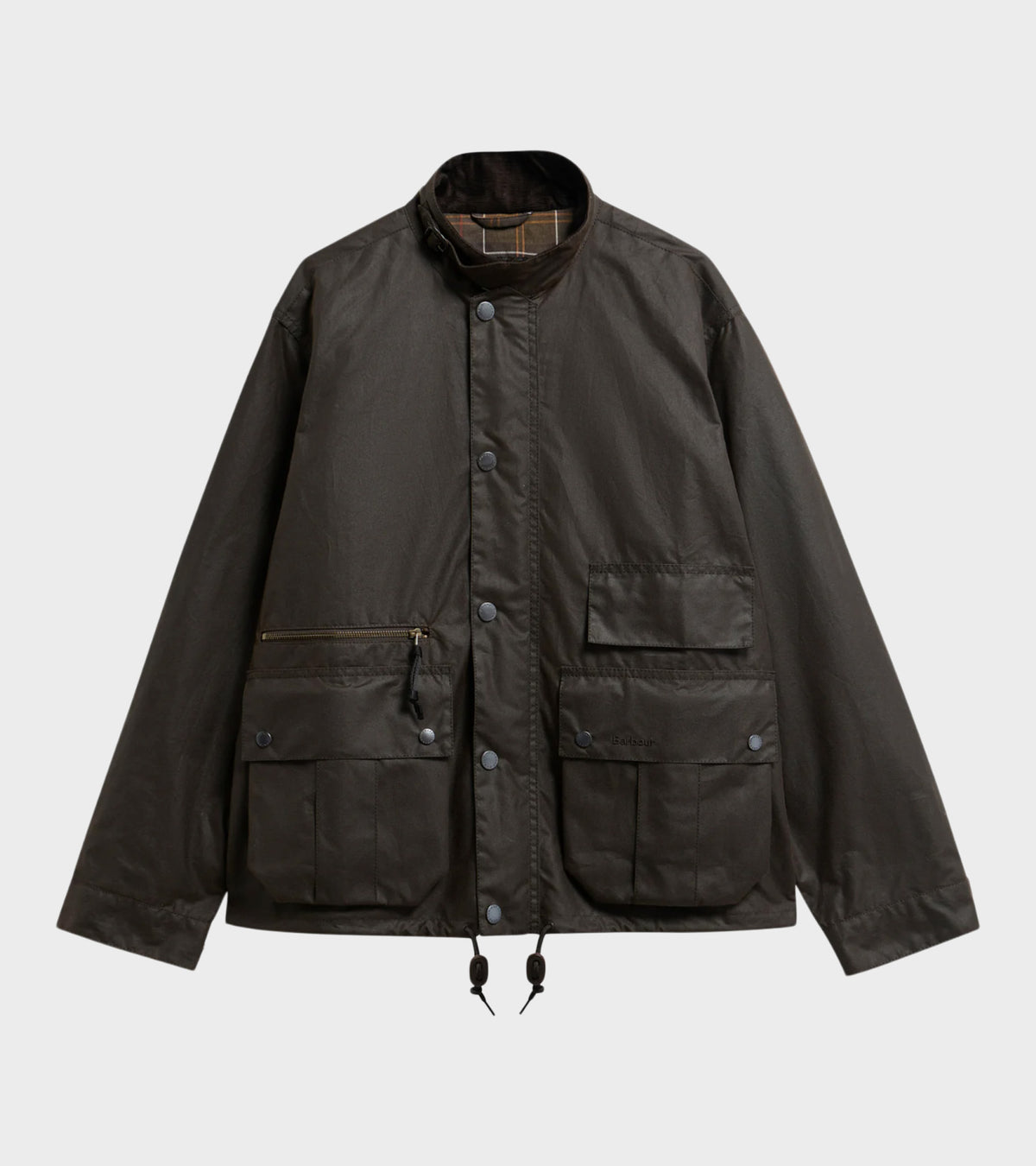 Modified Ursula Waxed Jacket Dark Brown
