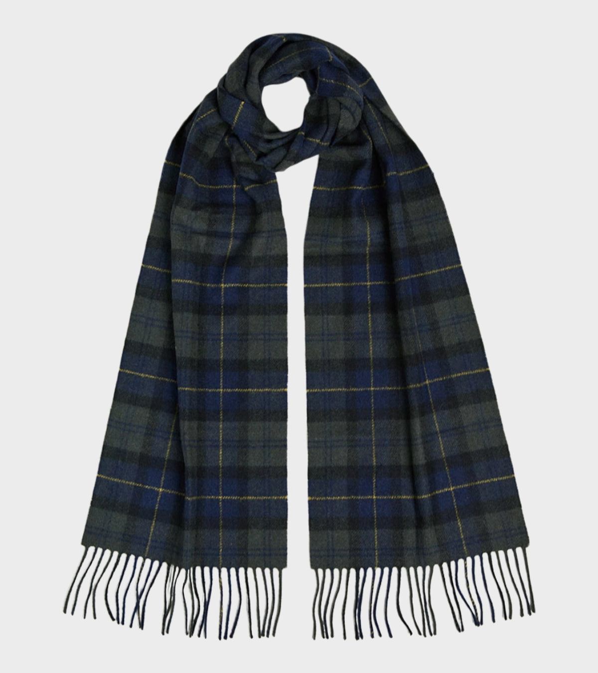 Tartan Lambswool Scarf Black Watch