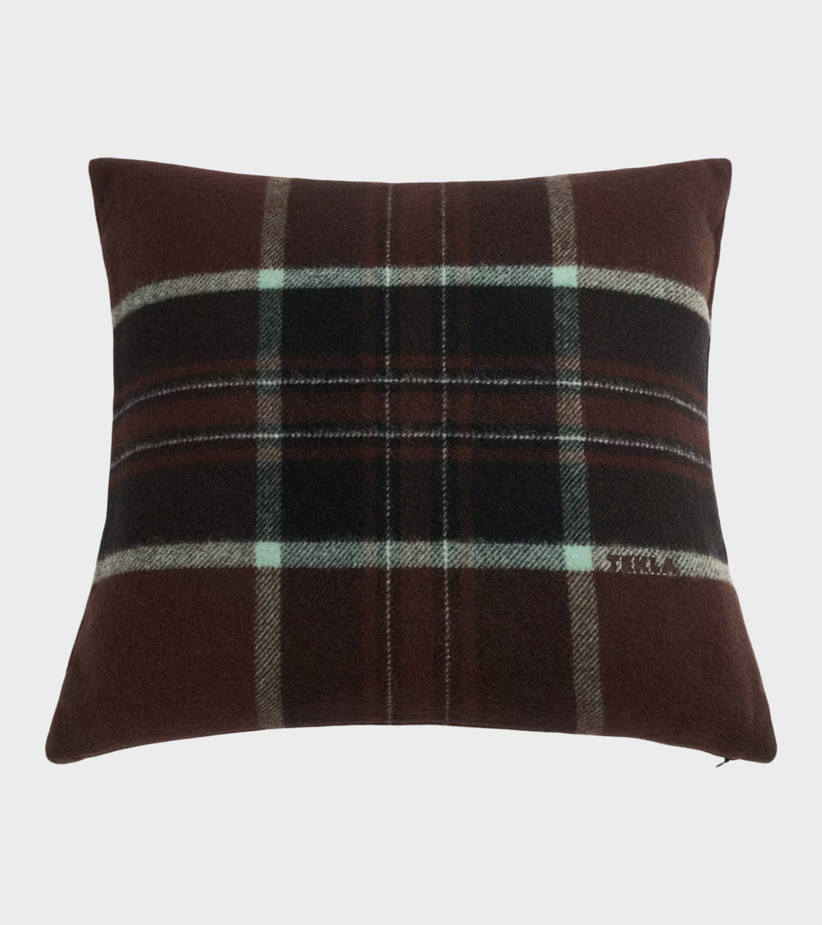 Lamswool Cushion Fearn Plaid