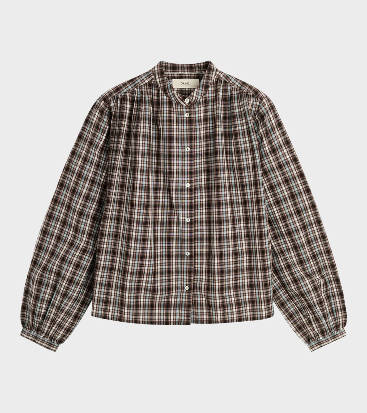 Ritu Shirt Brown/Blue Check