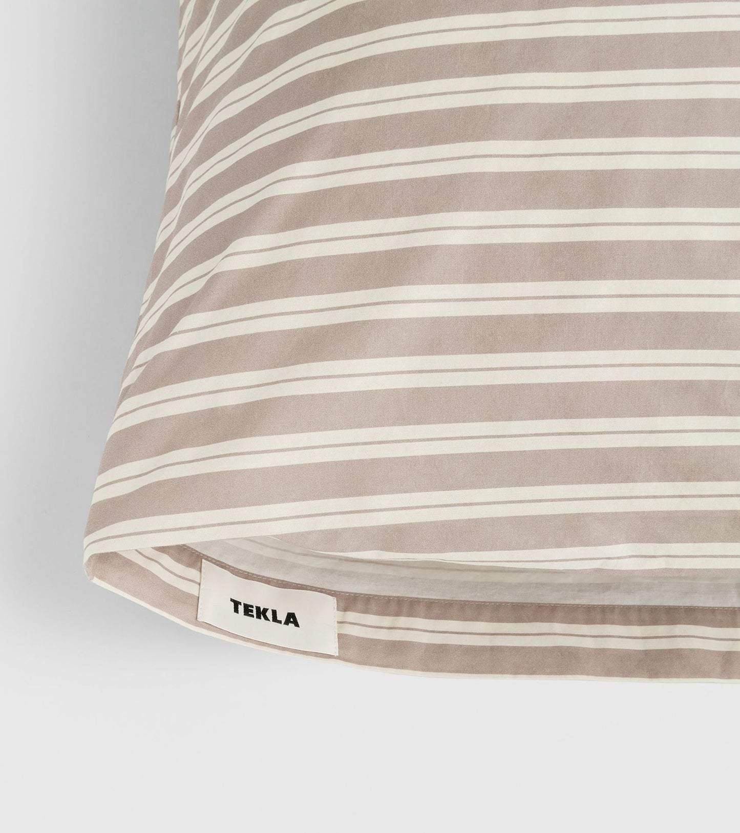 Percale Pillow 60x63 Clay Stripes
