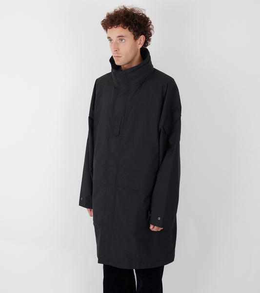 2L Nylon Gore-Tex Cruiser Coat Black