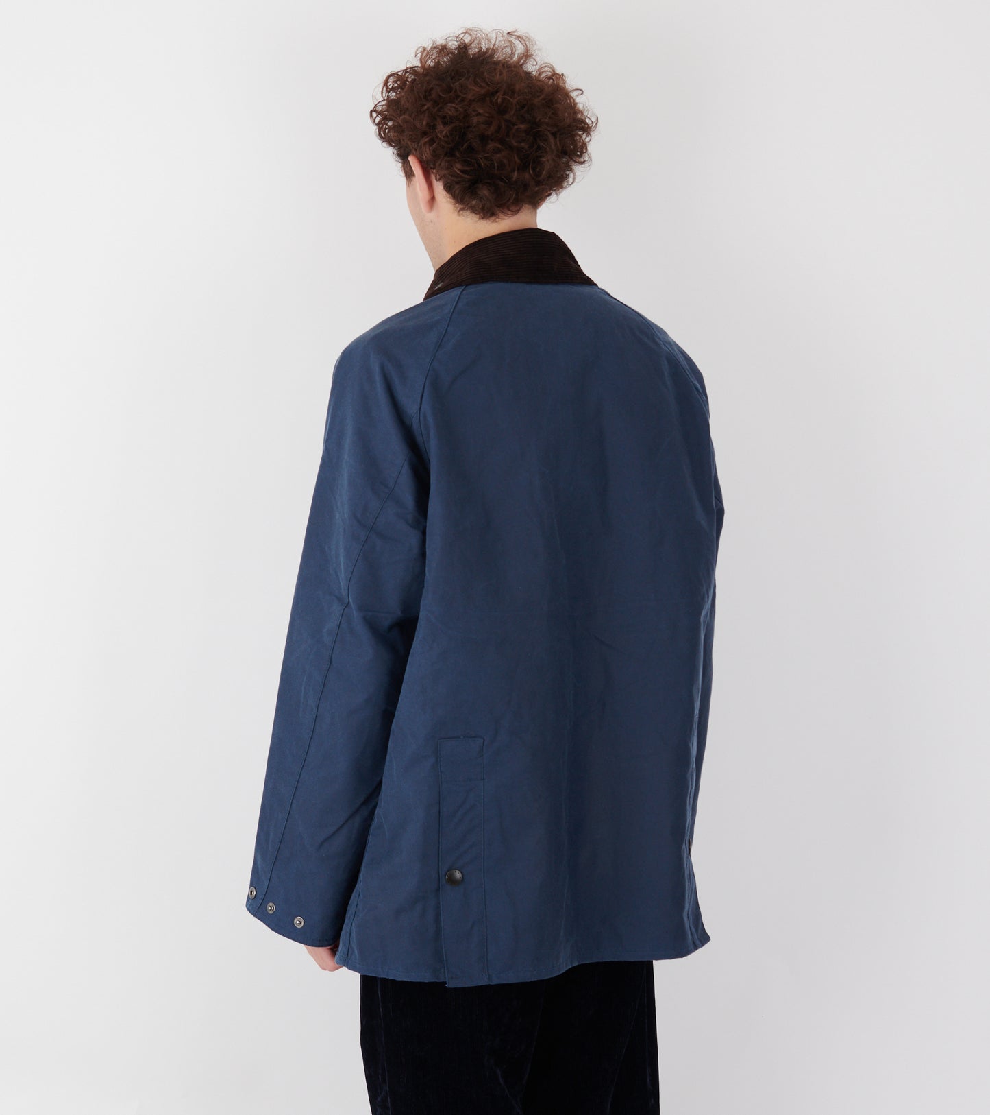 Classic Bedale Waxed Jacket Bright Blue