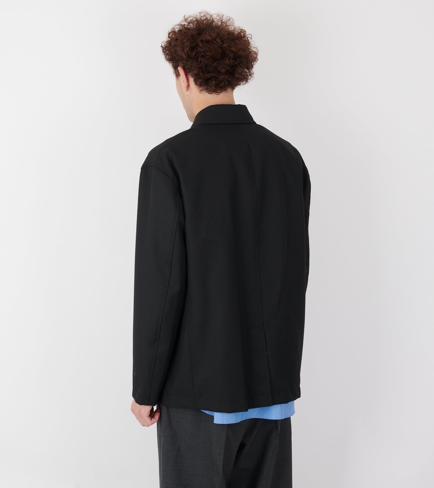 Wool Blazer Black