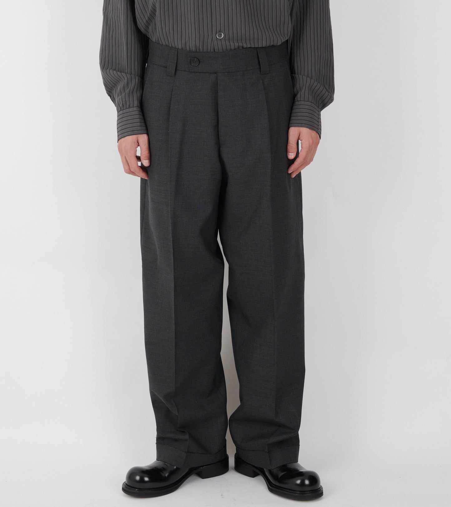 Patch Trousers Grey