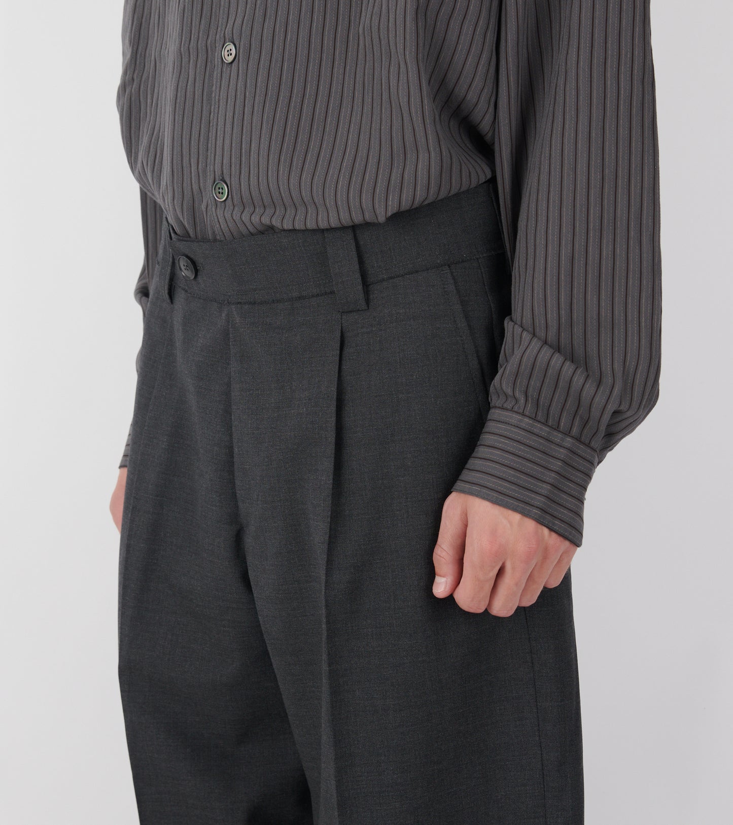 Patch Trousers Grey