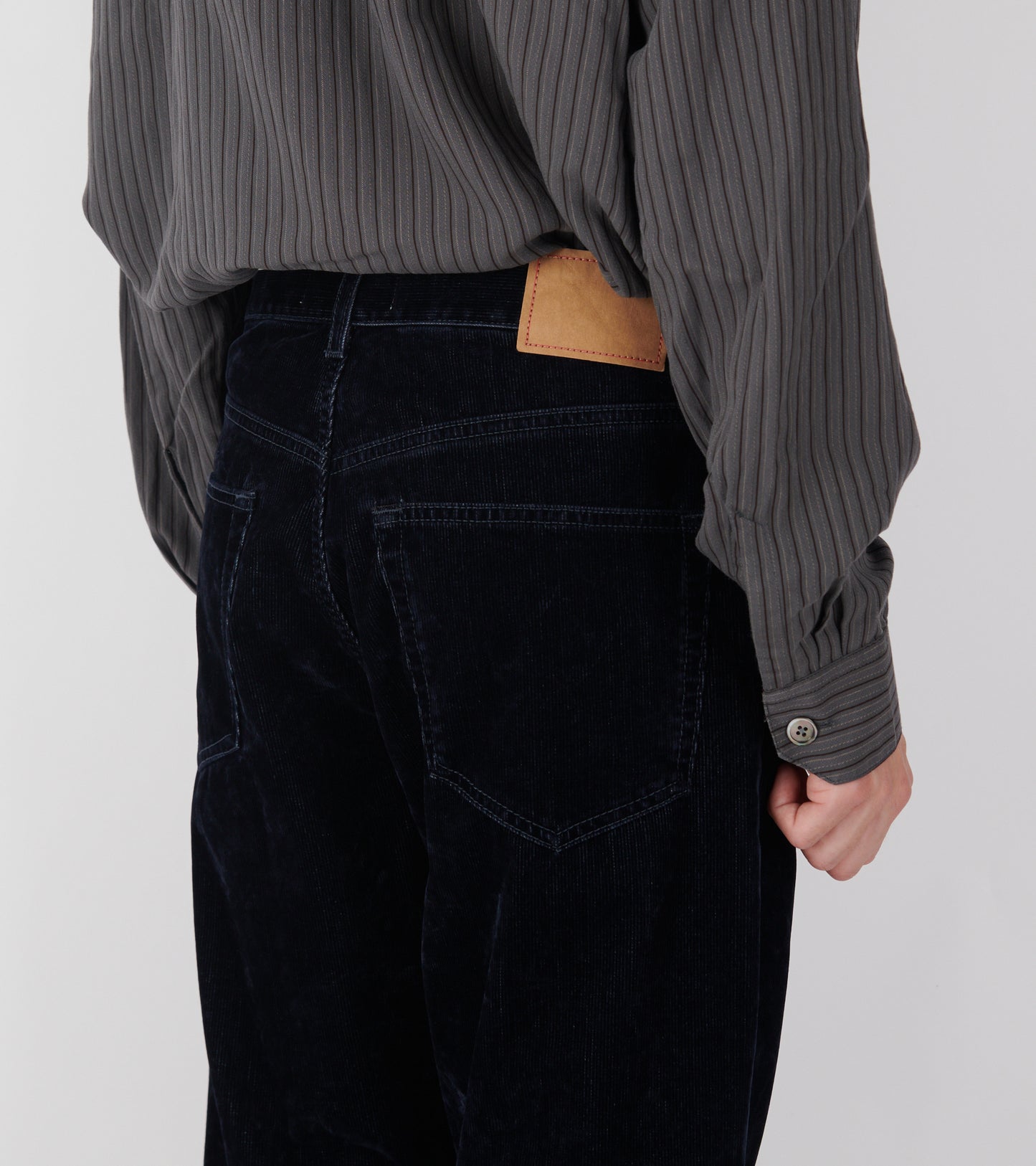 Vega Corduroy Pants Blue Flock Corduroy