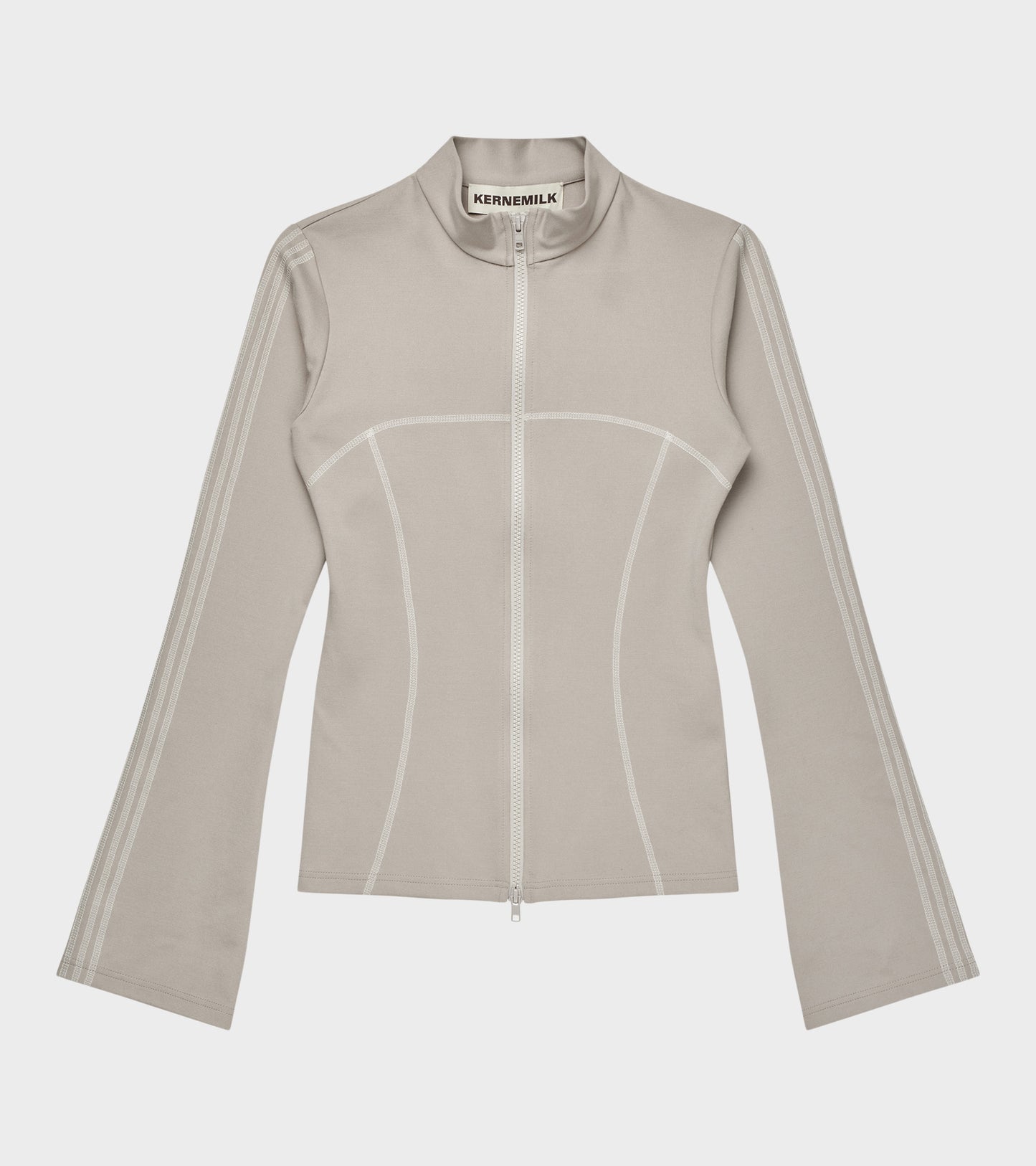 Zoe Track Blouse Beige