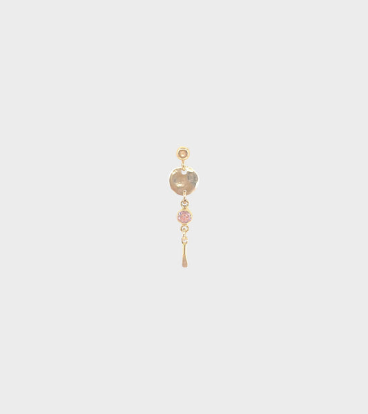 Nicolina Earring Pink CZ