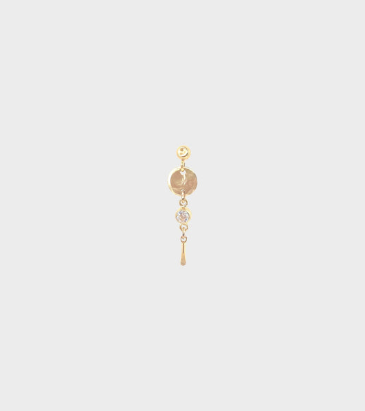 Nicolina Earring Clear CZ