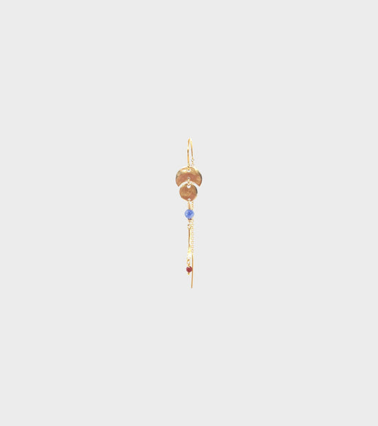 Qiara Earring Blue Aventurine
