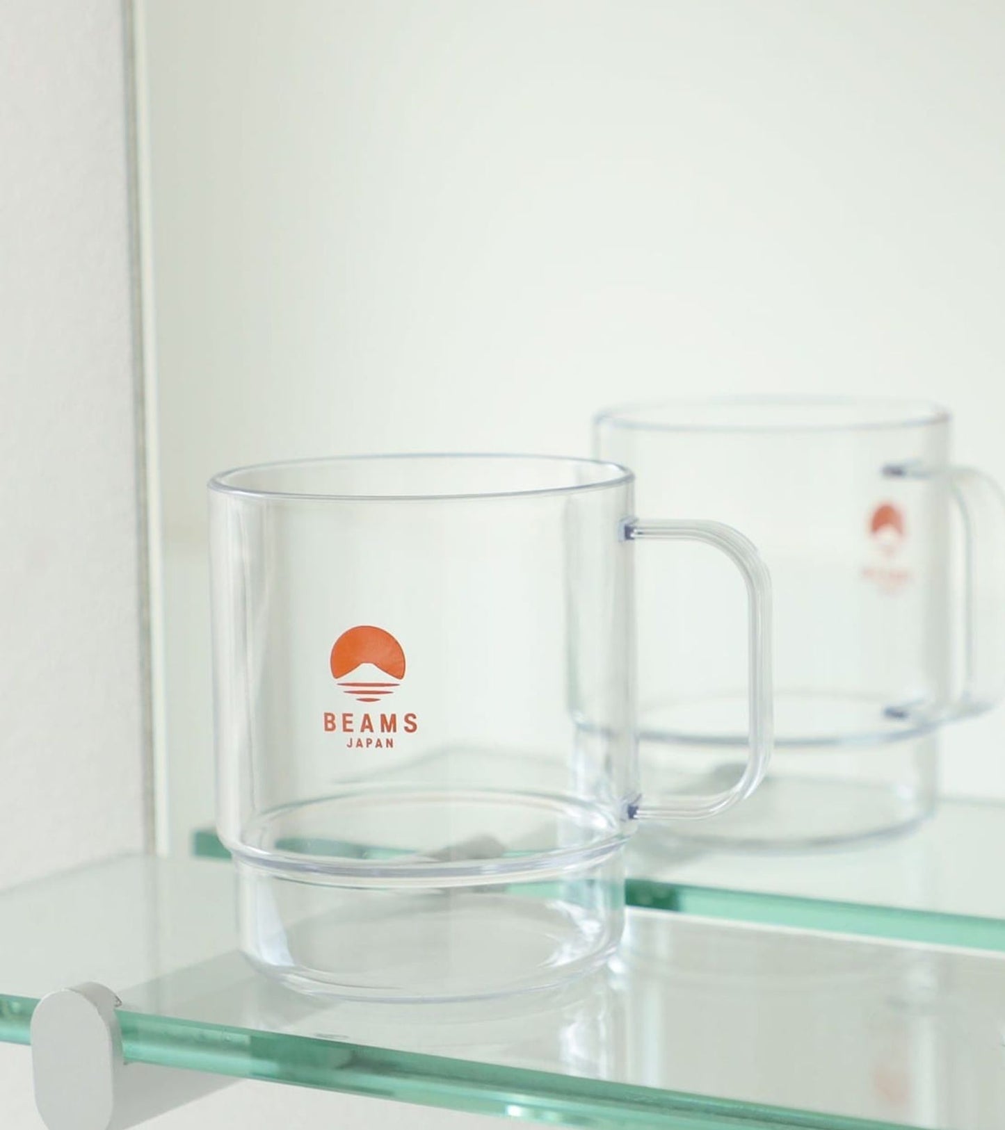 Stacking Mug Clear/Orange