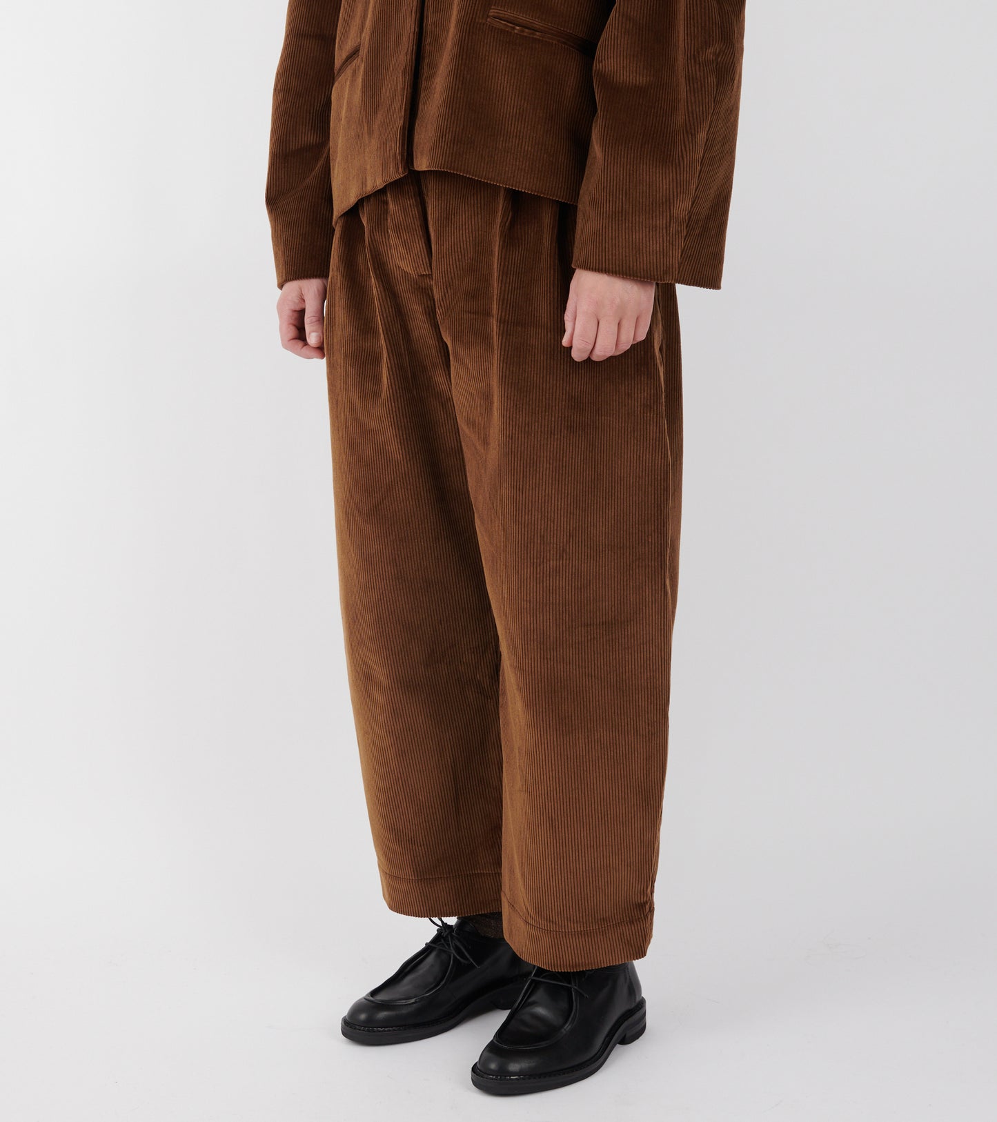 Cotton 8 Wale Cord Robyn Trouser Tan