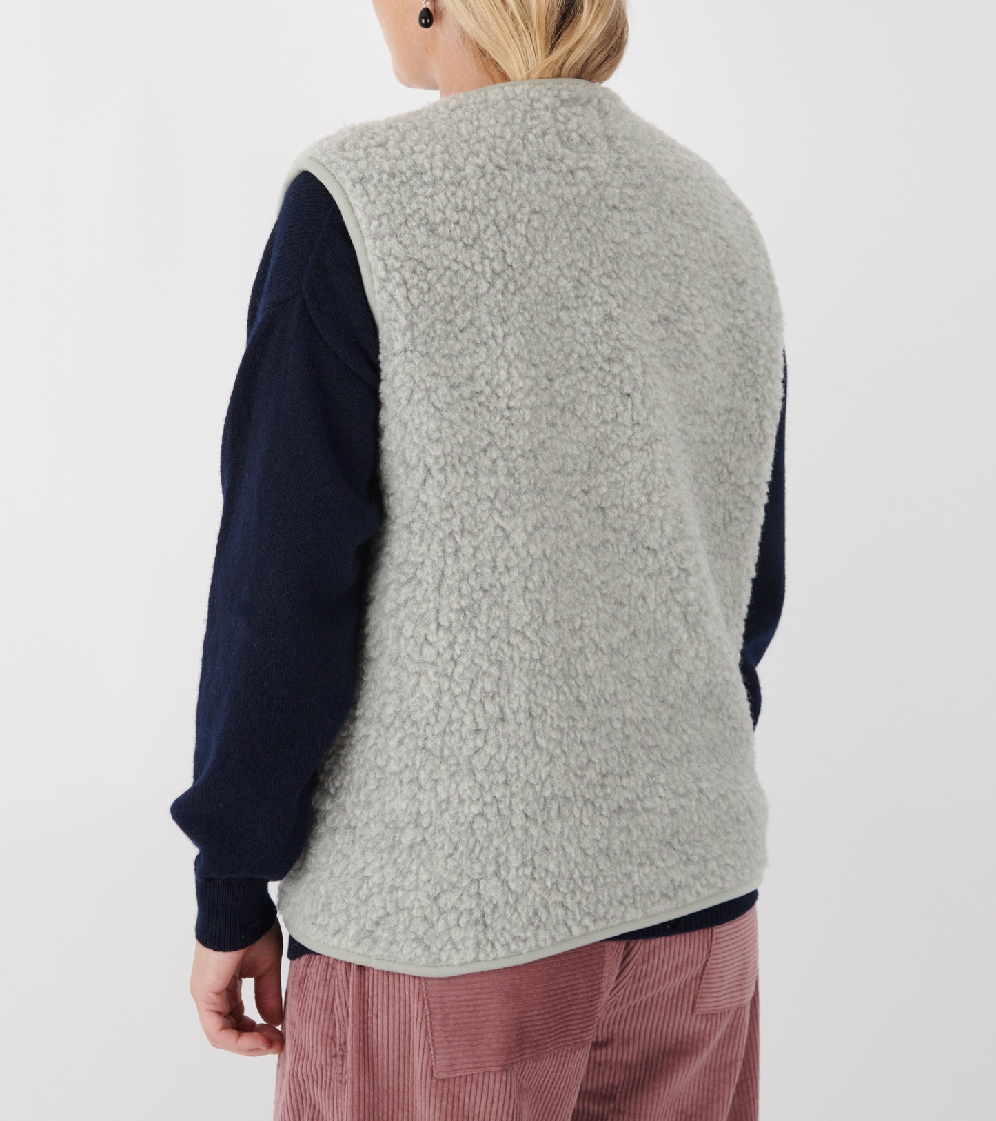 Zip Vest Silver