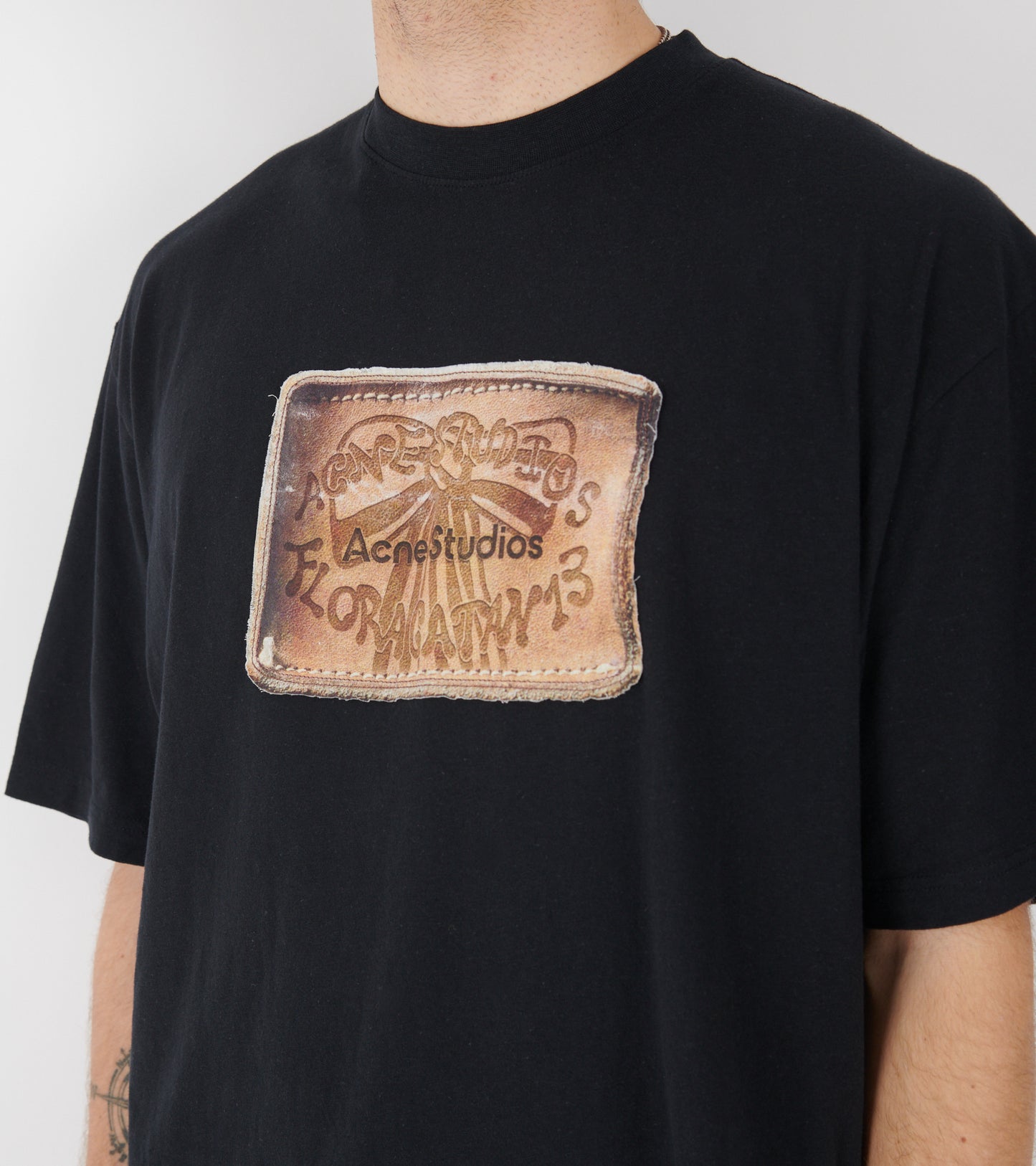 Logo T-shirt Faded Black