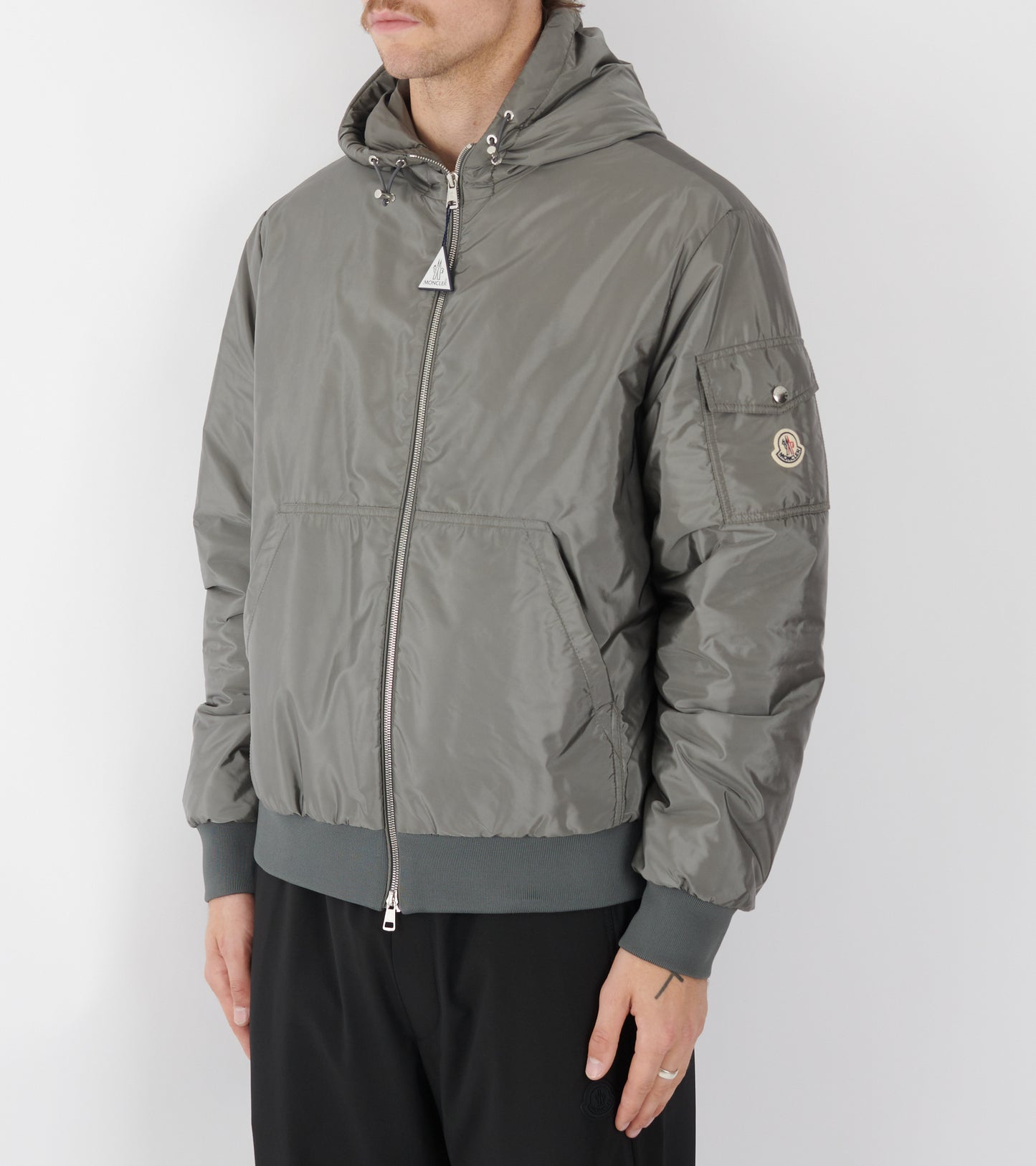 Poiliot Hooded Down Jacket Grey