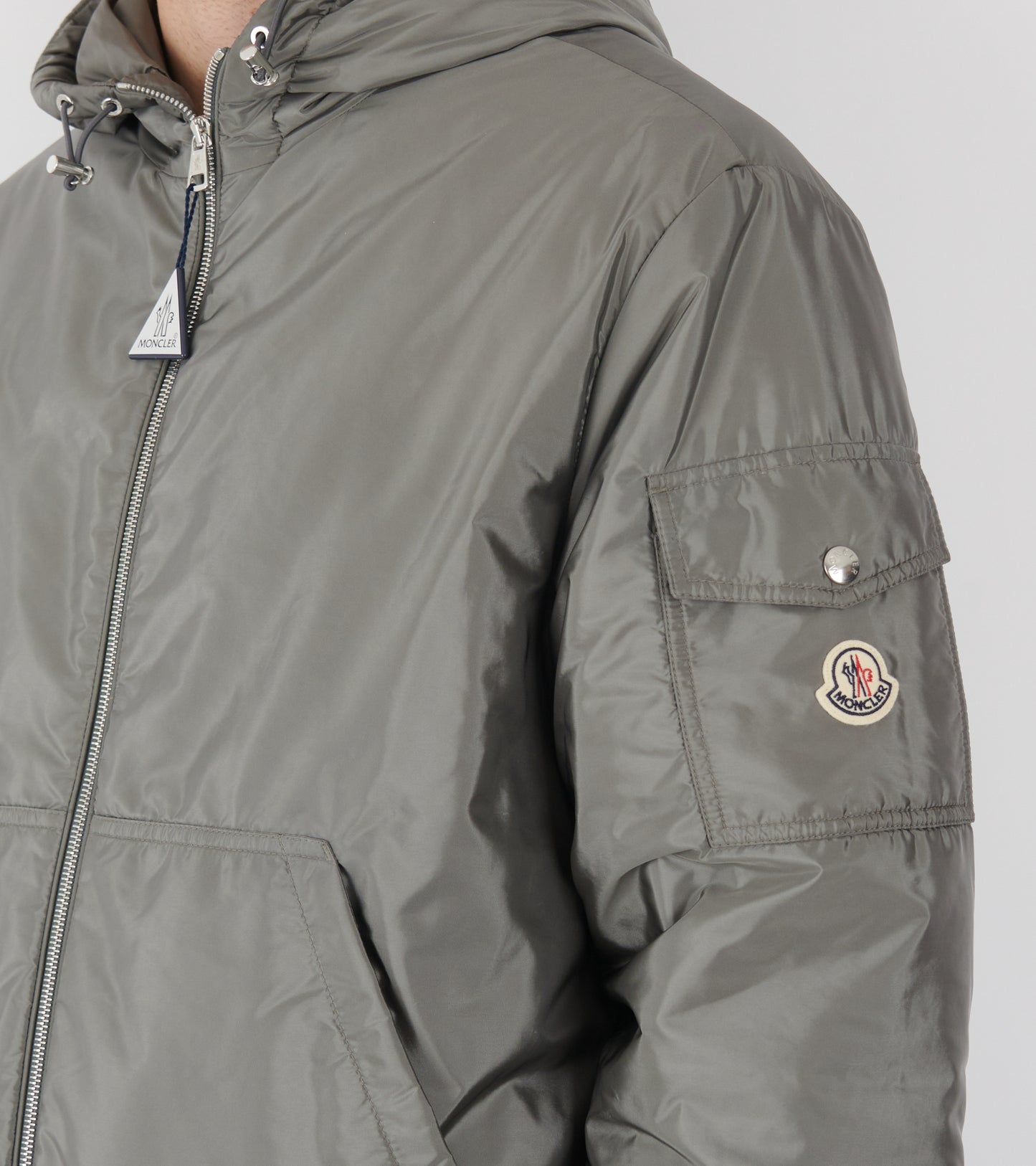 Poiliot Hooded Down Jacket Grey