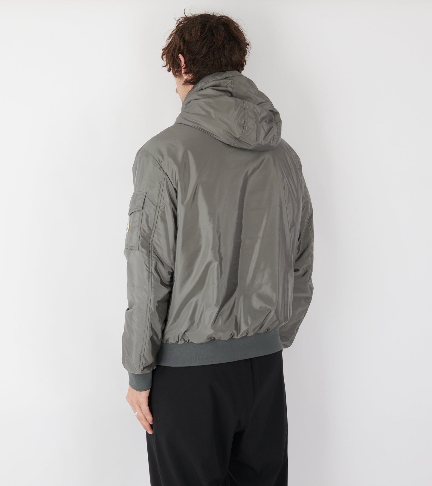Poiliot Hooded Down Jacket Grey