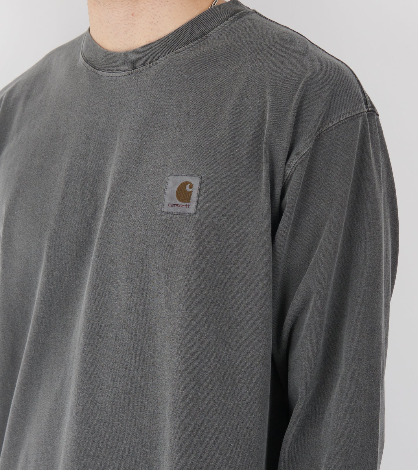 L/S Vista T-shirt Garment Dyed Black