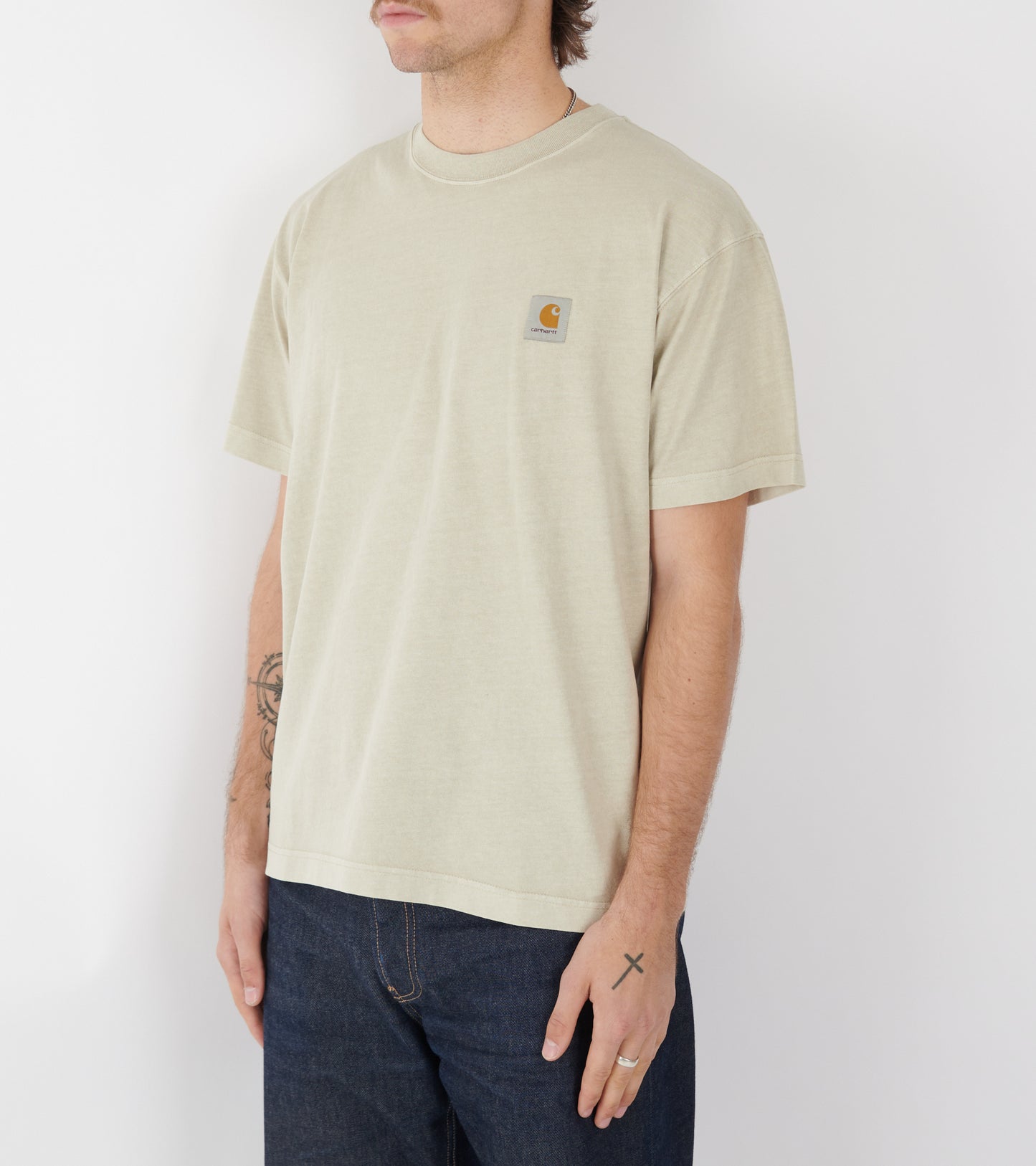 S/S Vista T-shirt Garment Dyed Fleur De Sel