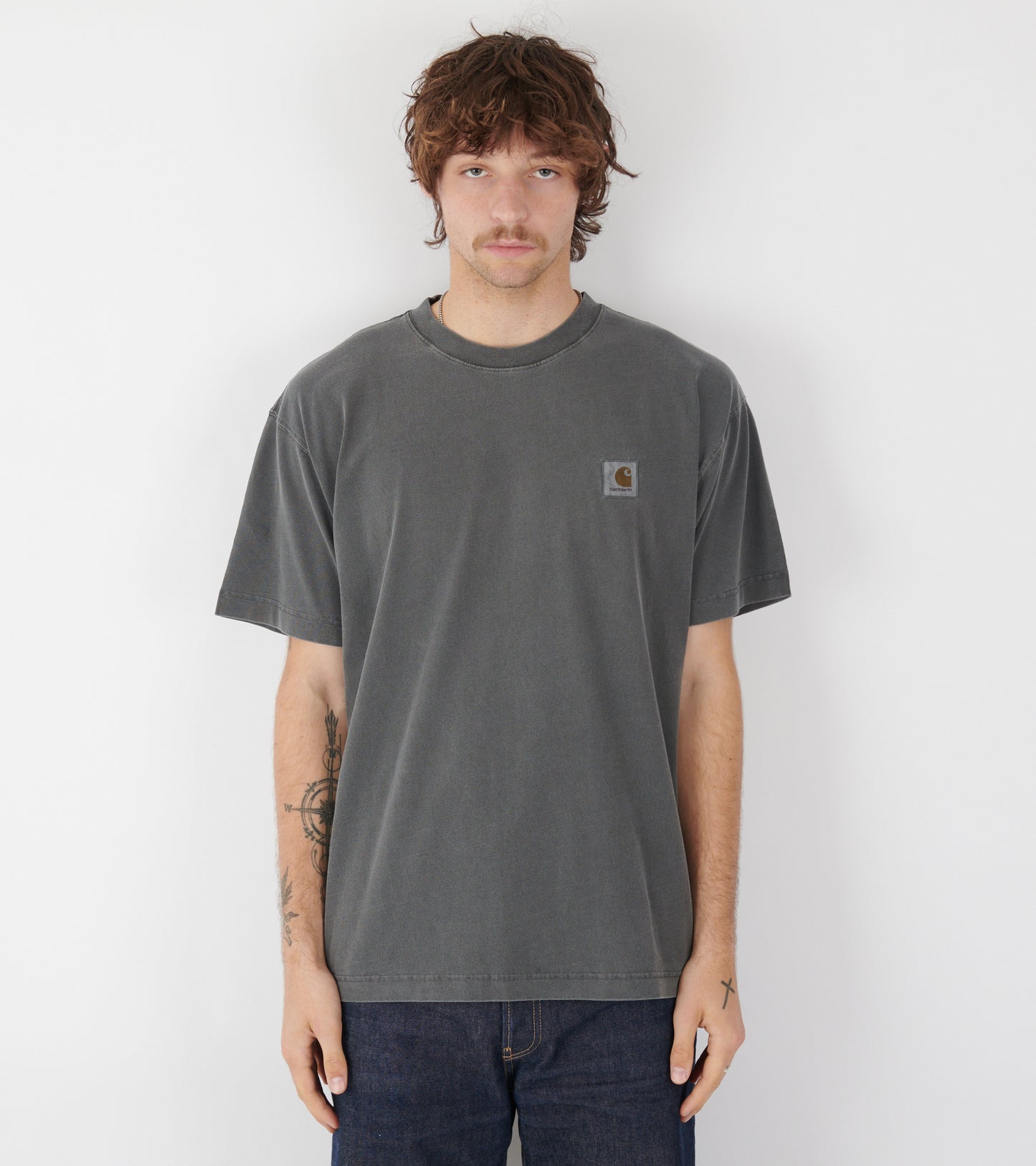 S/S Vista T-shirt Garment Dyed Black