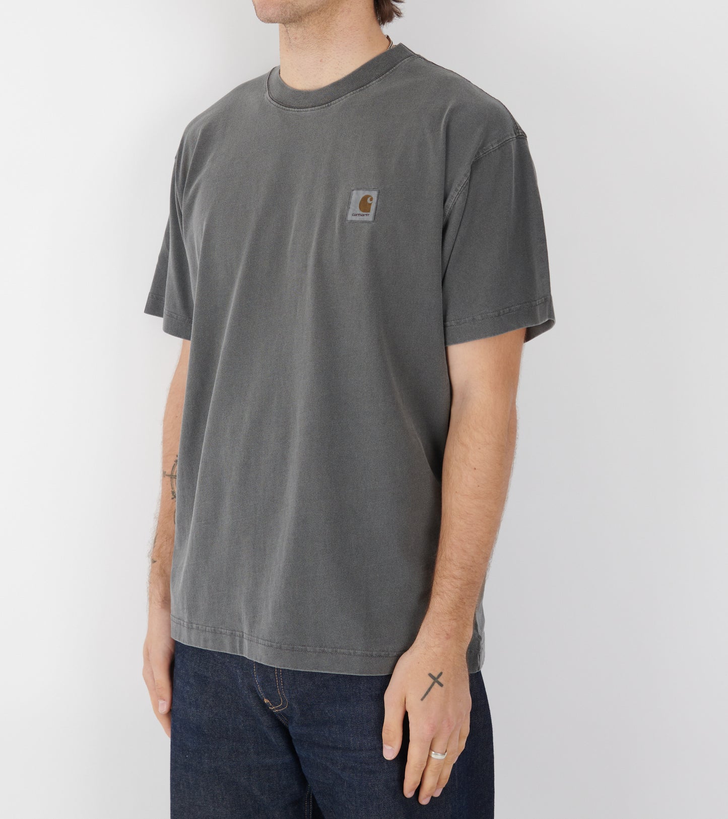 S/S Vista T-shirt Garment Dyed Black