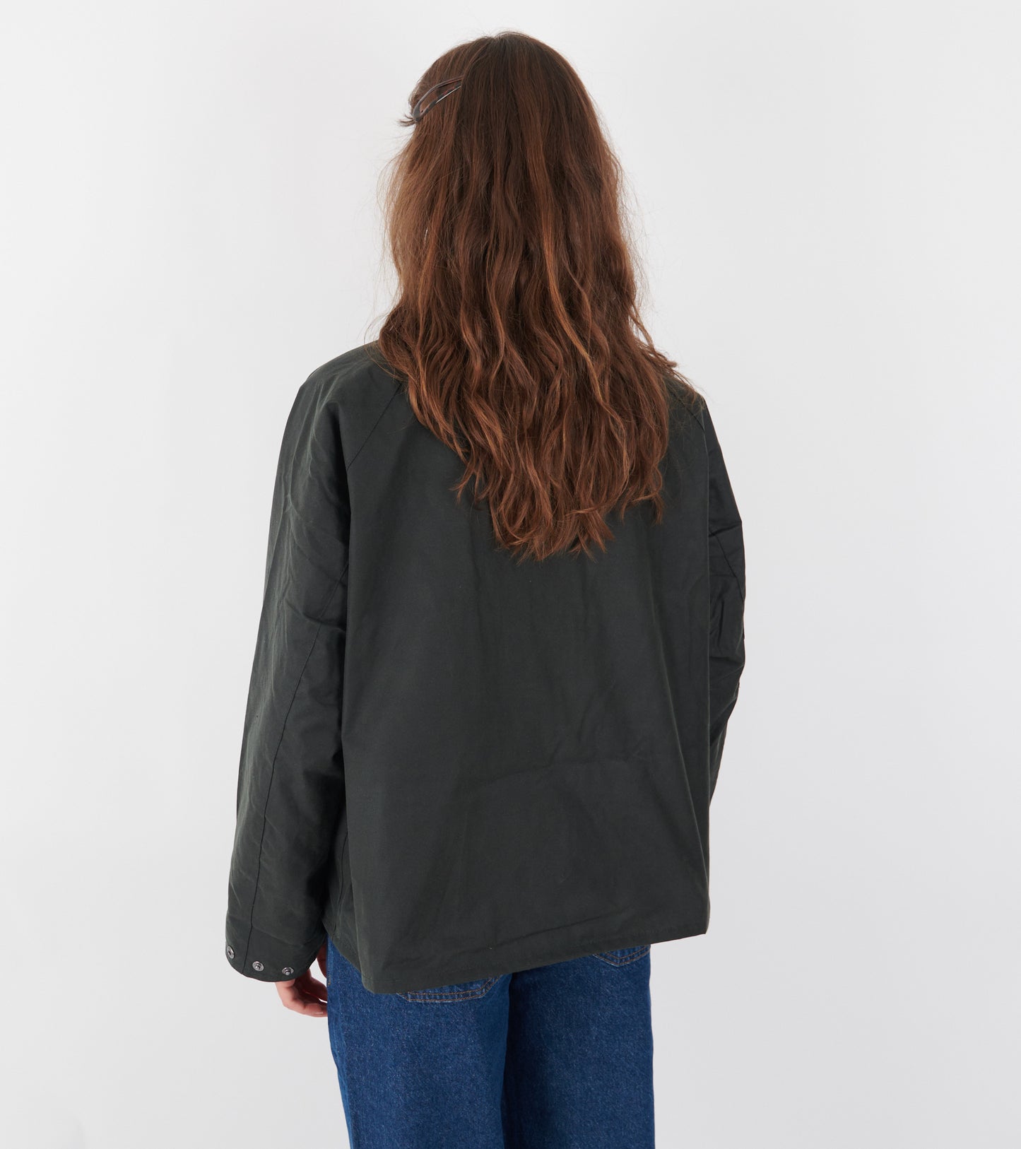 Barbour Modified Transport Wax Jacket Sage