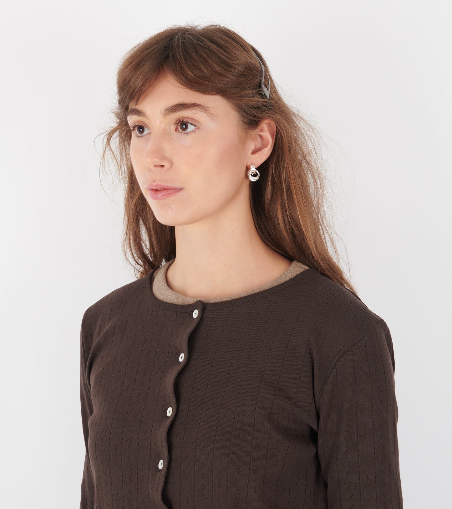Triplet Earring Silver