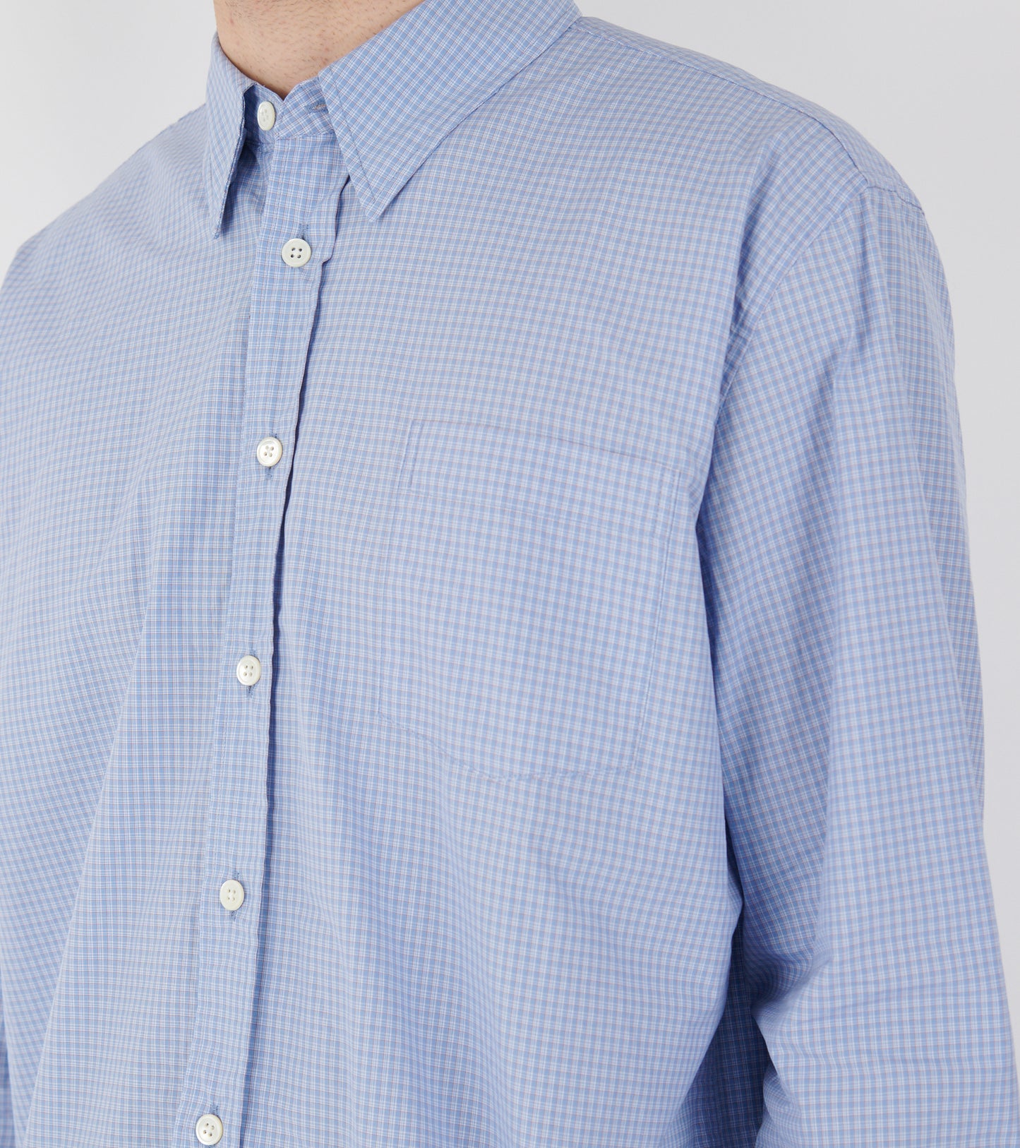 Beyond BD Shirt Micro Chip Check Super Poplin
