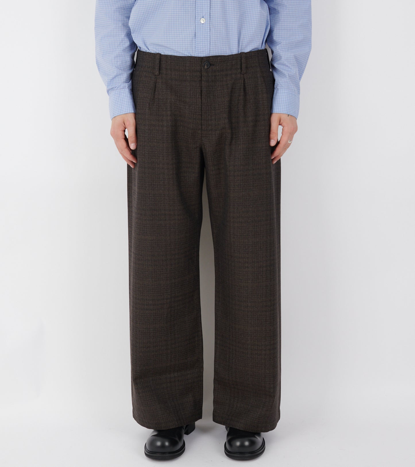 Bridge Chino Brown Dunmore Check