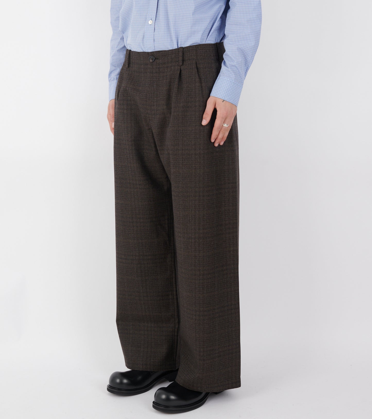Bridge Chino Brown Dunmore Check