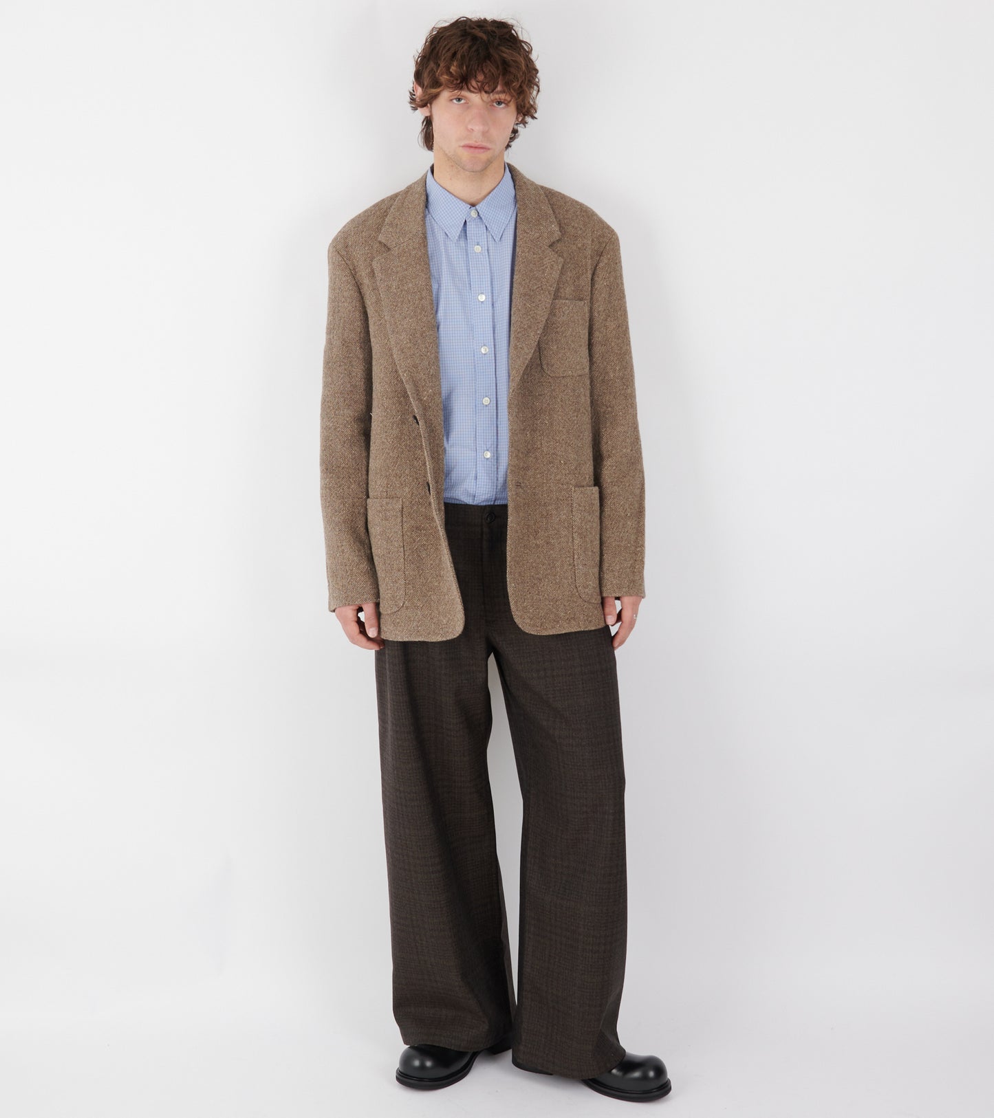 Embrace Blazer Natural Brown Sack Weave