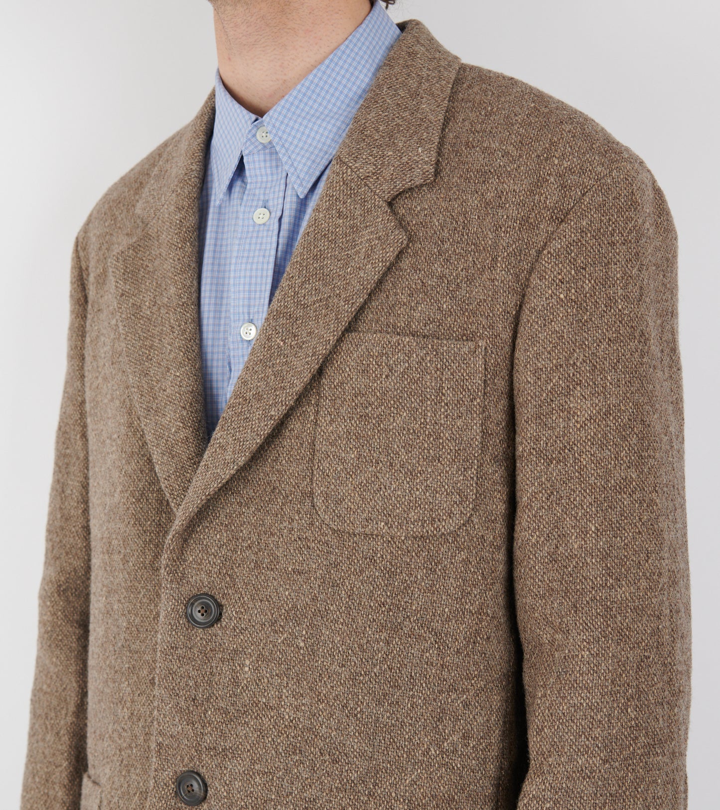 Embrace Blazer Natural Brown Sack Weave