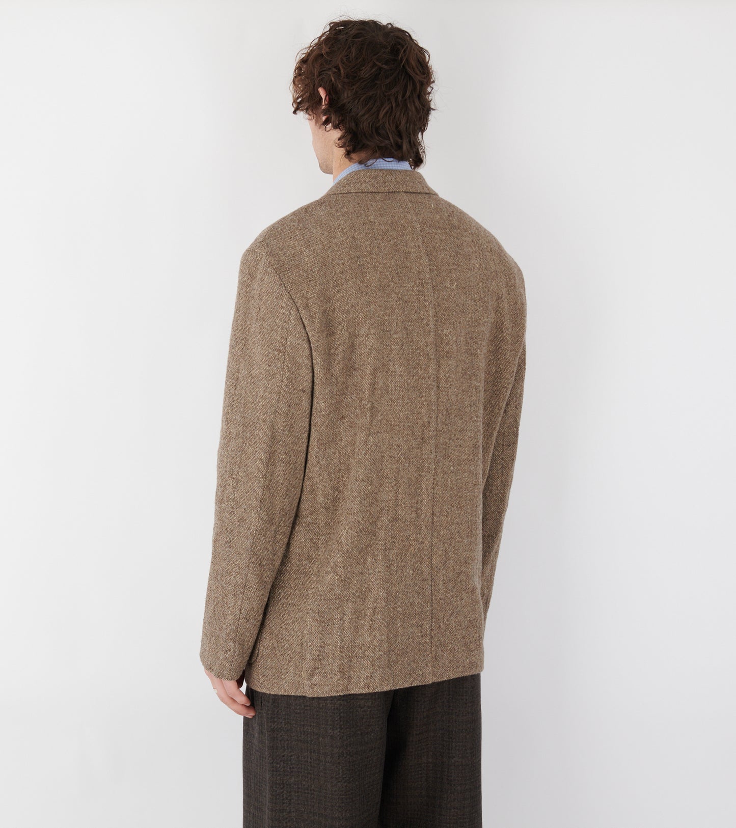 Embrace Blazer Natural Brown Sack Weave