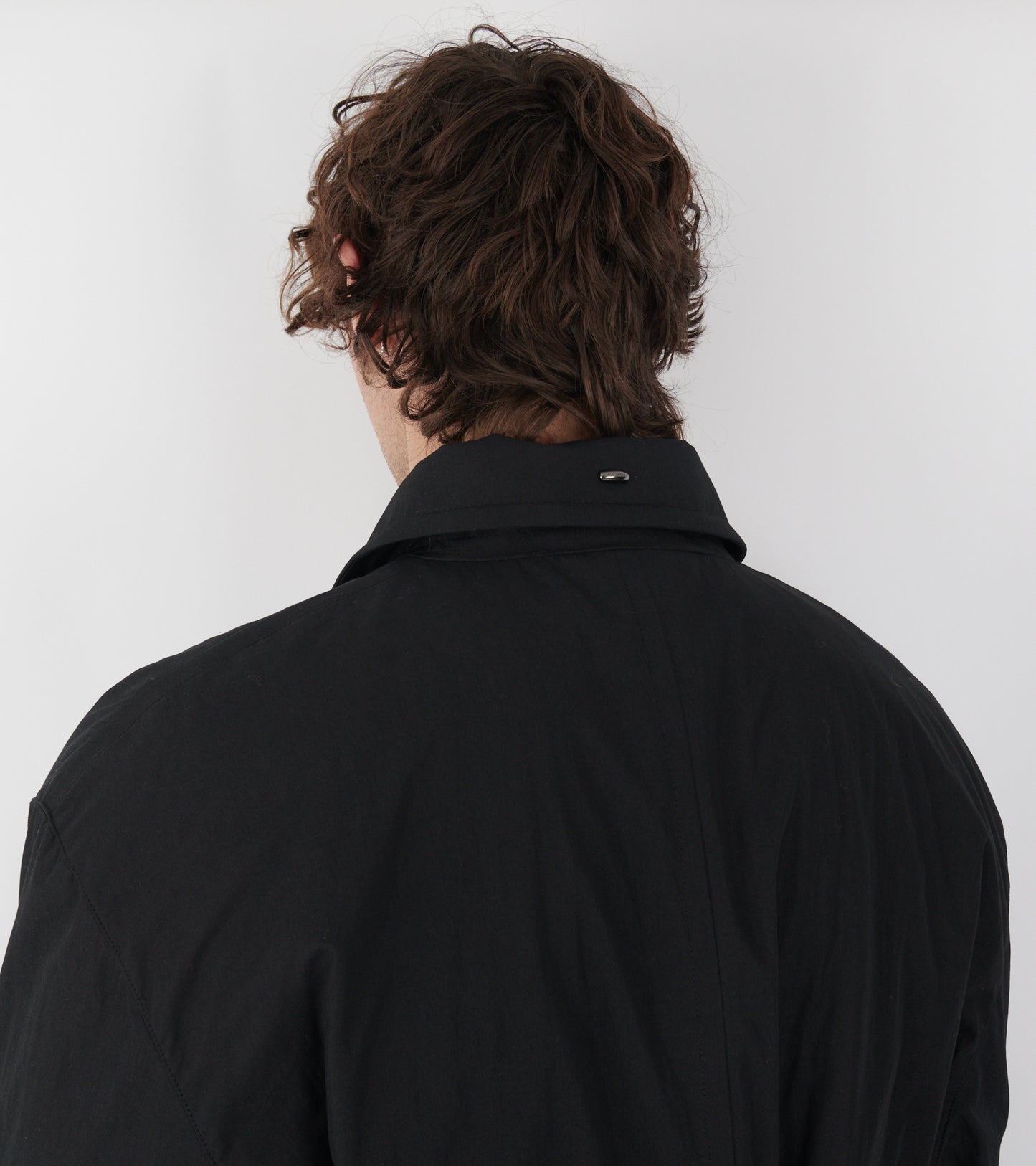 Duvet Trench Black Tide Cotton Nylon