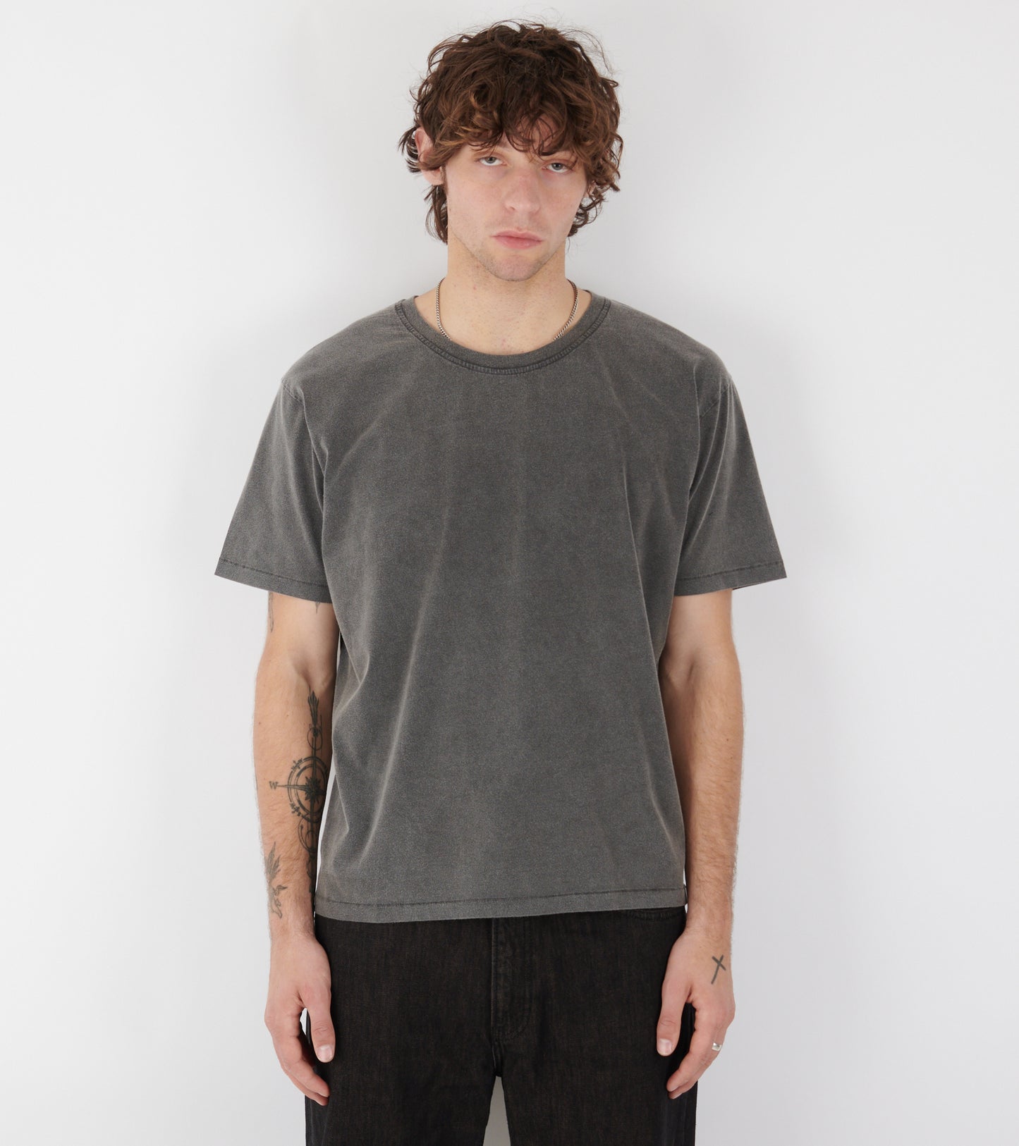 New Tee Washed Graphite
