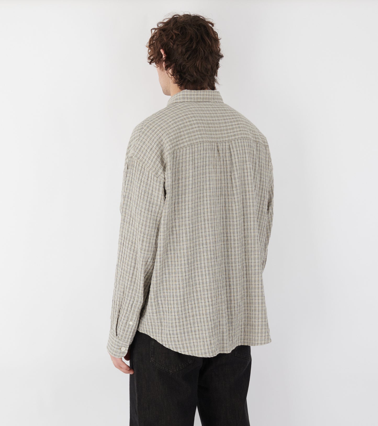 Button Down Shirt Grey Generation Check